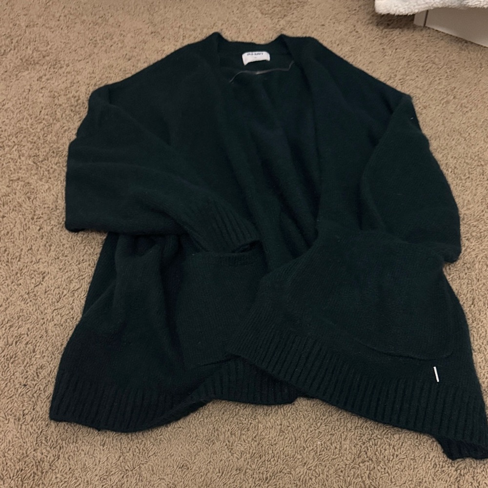 Old Navy Women's Dark Green Cardigan